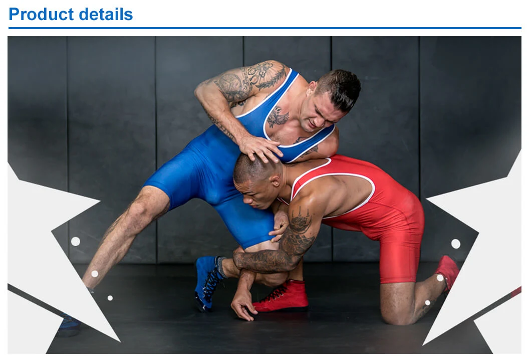 Custom Sports Uniform Athletic Supporters Fight Spandex Sublimation Wrestling Singlets Active Wear